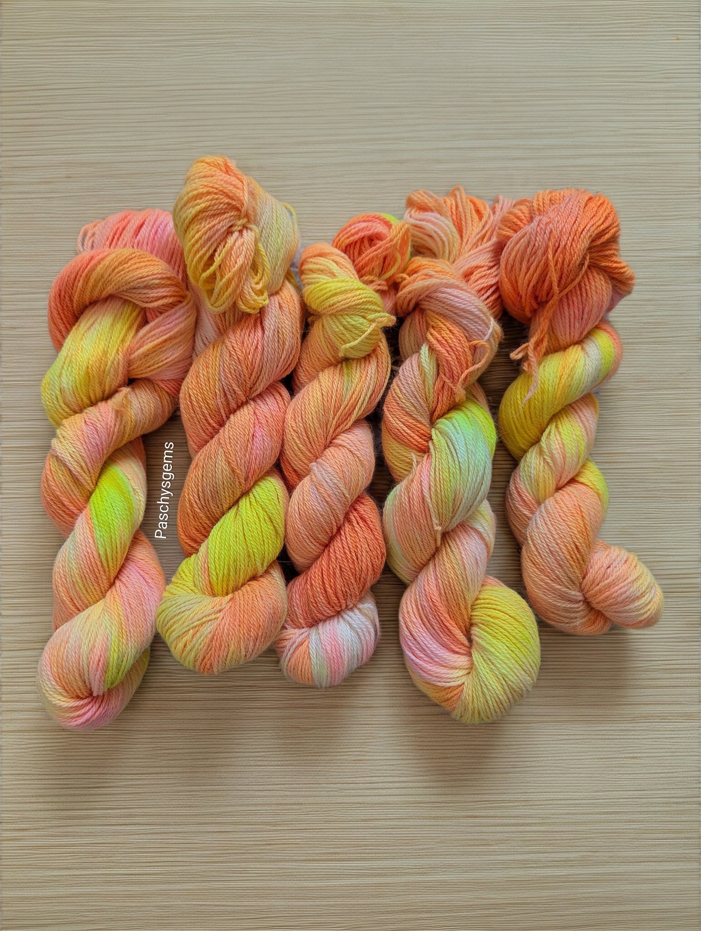 Hand Dyed Fingering Weight Yarn