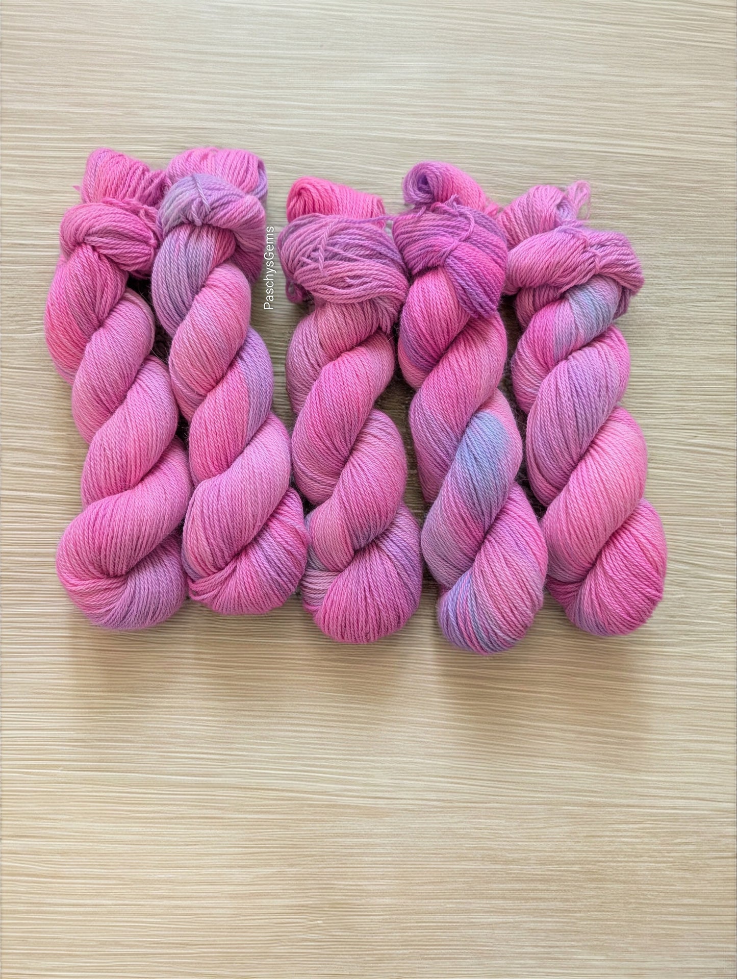 Hand Dyed Fingering Weight Yarn