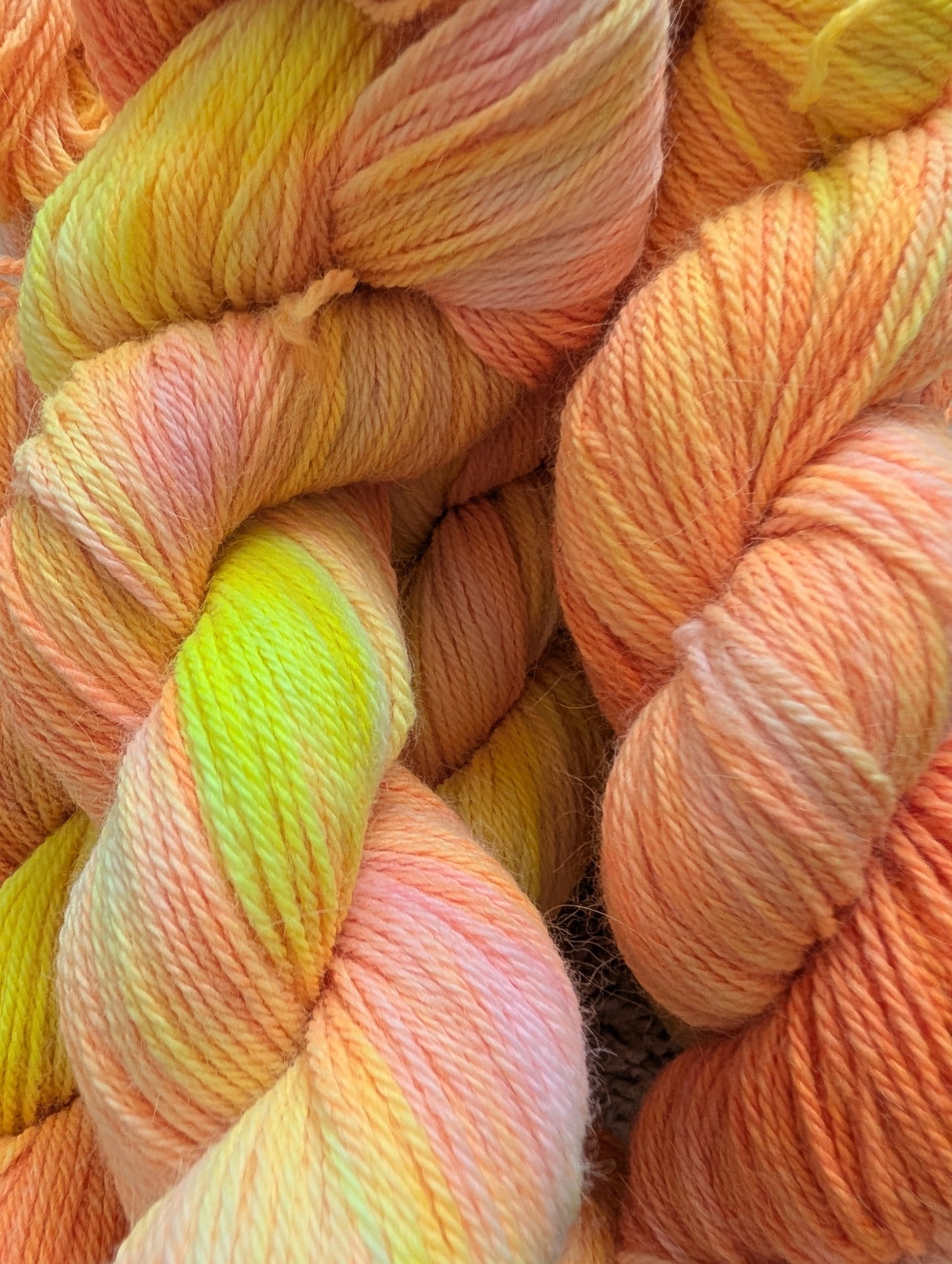 Hand Dyed Fingering Weight Yarn